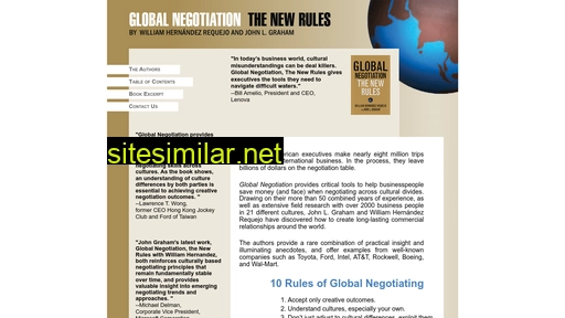 globalnegotiationbook.com alternative sites
