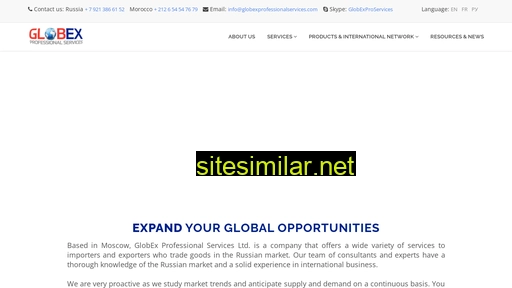 Globexprofessionalservices similar sites