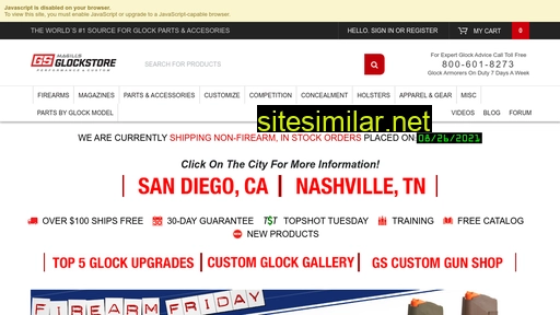 glockstore.com alternative sites
