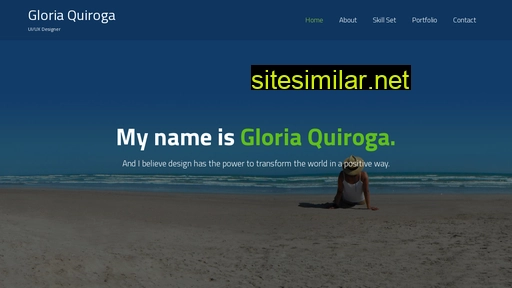 Gloriaquiroga similar sites