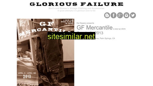 gloriousfailure.com alternative sites