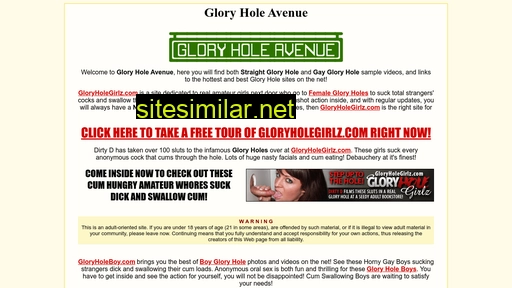 gloryholeavenue.com alternative sites