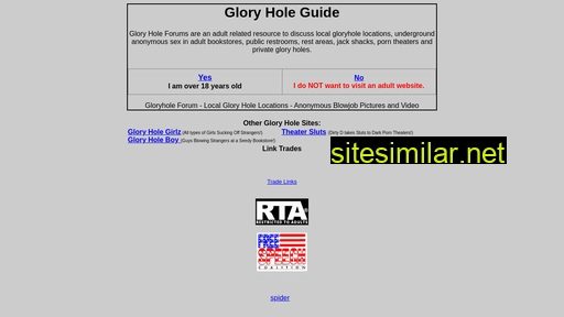 gloryholeguide.com alternative sites