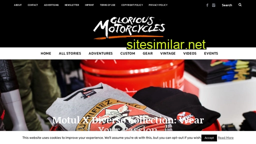 gloriousmotorcycles.com alternative sites