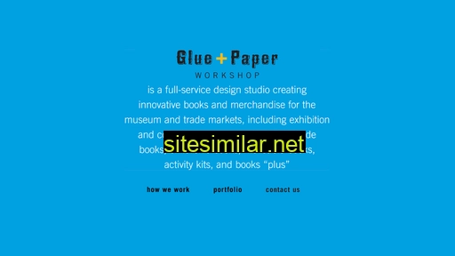 Glueandpaper similar sites