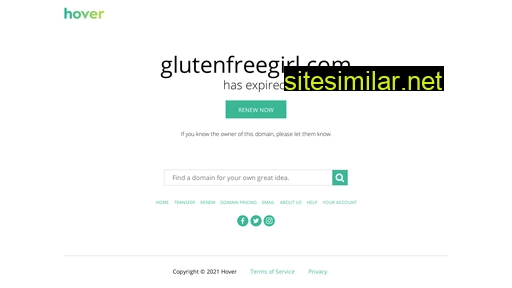 Glutenfreegirl similar sites