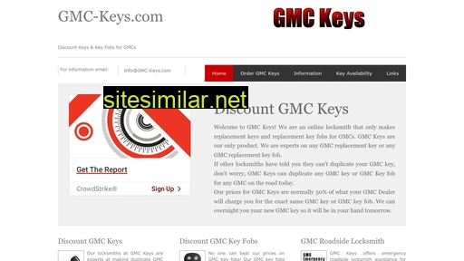 gmc-keys.com alternative sites