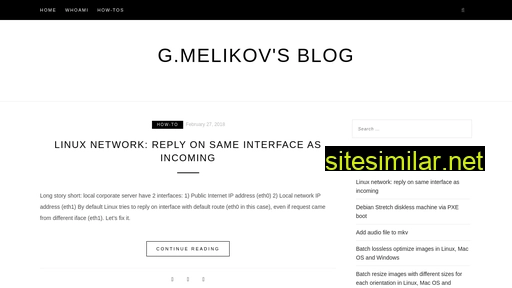 Gmelikov similar sites