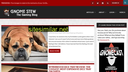 gnomestew.com alternative sites