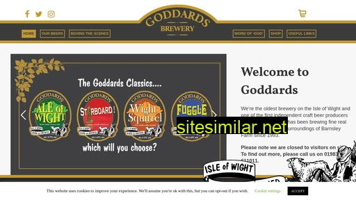 goddardsbrewery.com alternative sites