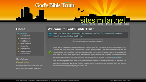 godsbibletruth.com alternative sites