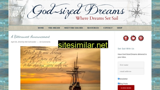 godsizeddreams.com alternative sites