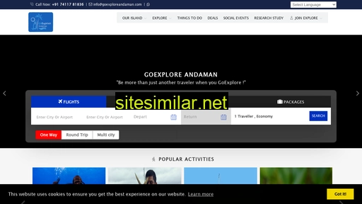 goexploreandaman.com alternative sites