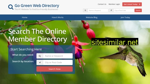 gogreenwebdirectory.com alternative sites