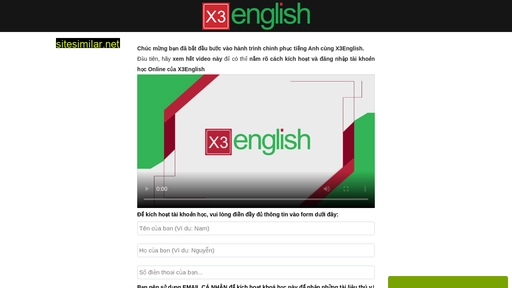 go.x3english.com alternative sites