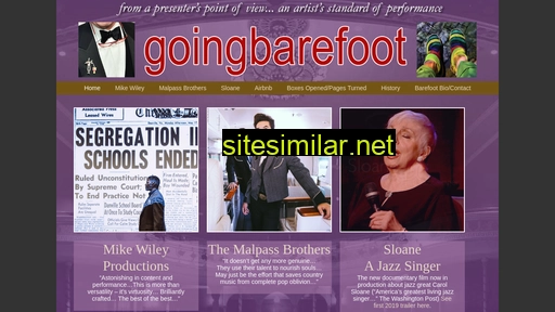 goingbarefoot.com alternative sites