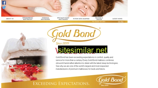 goldbondmattress.com alternative sites