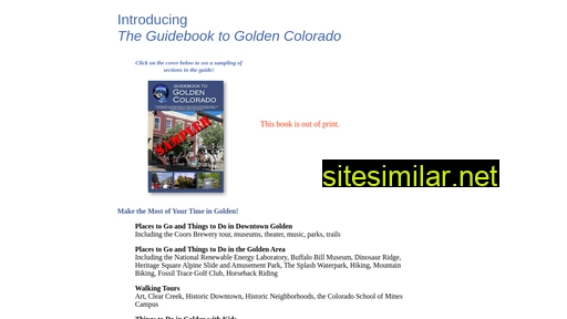 Goldenguidebook similar sites
