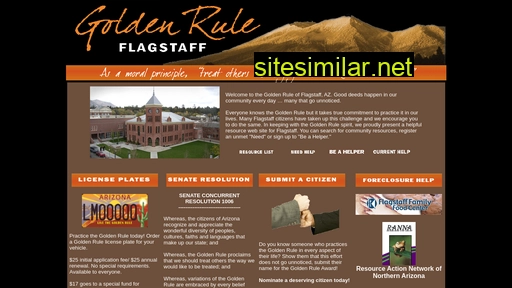 goldenruleflagstaff.com alternative sites
