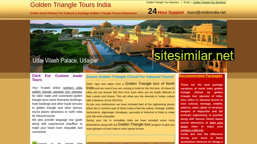 Goldentriangletours-india similar sites