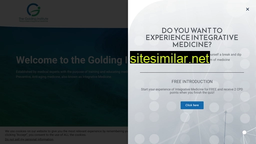 goldinginstitute.com alternative sites