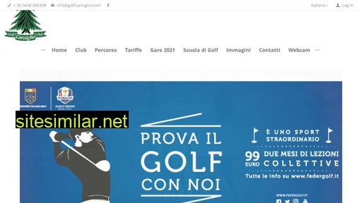 golfcansiglio.com alternative sites