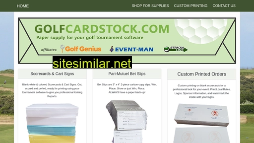 golfcardstock.com alternative sites
