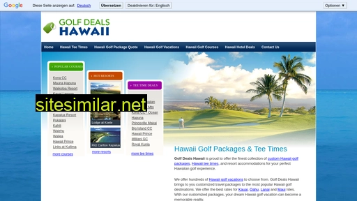 golfdealshawaii.com alternative sites