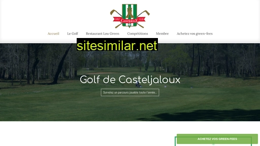 golfdecasteljaloux.com alternative sites