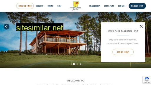 golfmysticcreek.com alternative sites