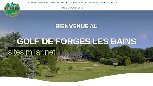 Golf-forgeslesbains similar sites