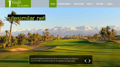 golfsdumaroc.com alternative sites