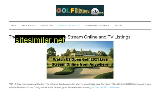 golftournamentinfo.com alternative sites