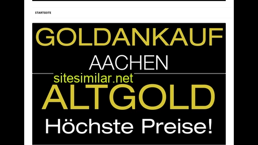 goldankauf-aachen.com alternative sites