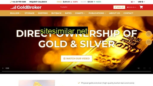 goldbroker.com alternative sites