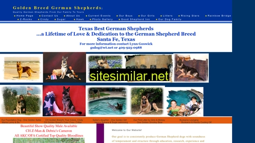goldenbreedshepherds.com alternative sites