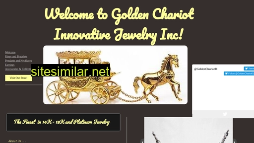 Goldenchariotinnovativejewelryinc similar sites