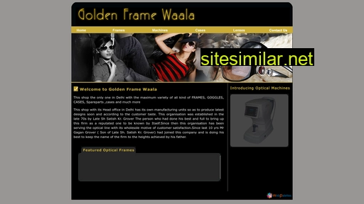 goldenframewaala.com alternative sites