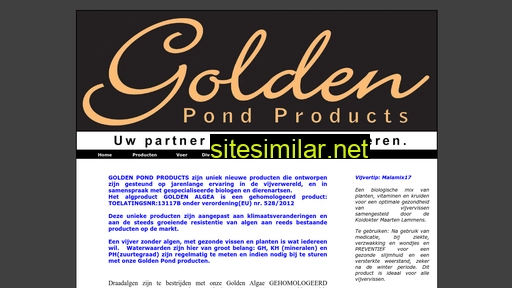 goldenpondproducts.com alternative sites
