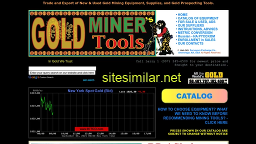 goldminertools.com alternative sites