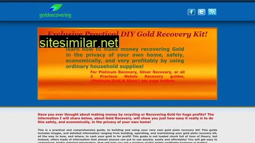 goldrecovering.com alternative sites