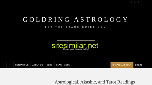 goldringastrology.com alternative sites