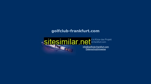 golfclub-frankfurt.com alternative sites