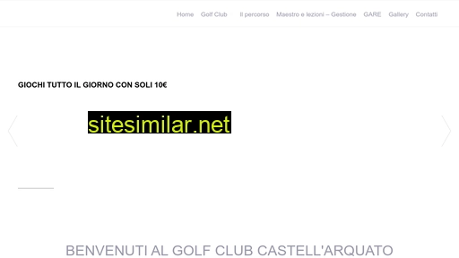 golfclubcastellarquato.com alternative sites