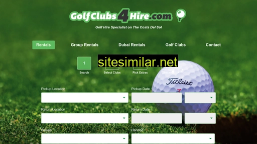 golfclubs4hire.com alternative sites