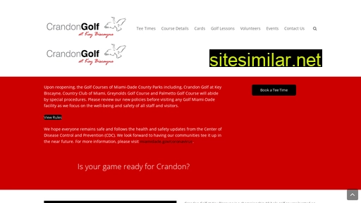 golfcrandon.com alternative sites