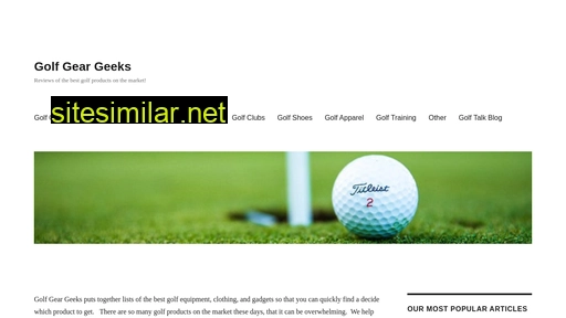 golfgeargeeks.com alternative sites