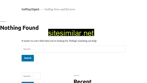 golfing-digest.com alternative sites