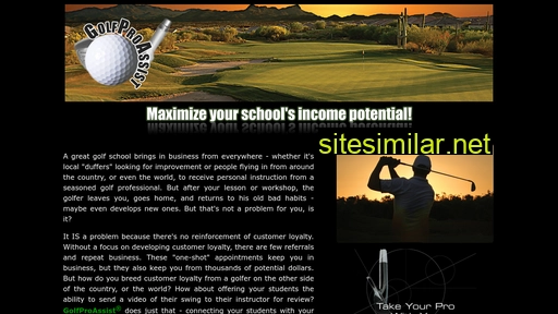 golfproassist.com alternative sites