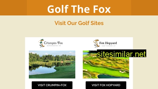 golfthefox.com alternative sites